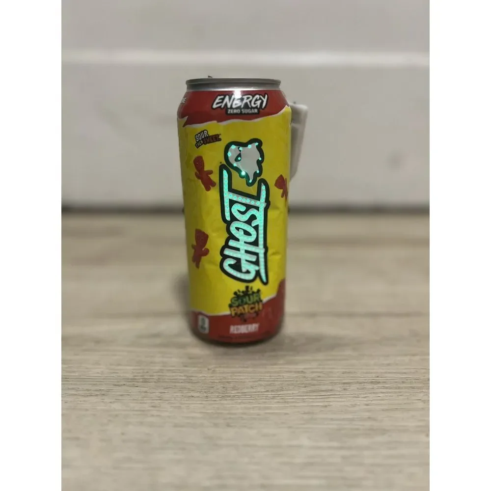 Ghost Energy Drink Sour Patch Kids Redberry Collectible Lamp Can Desk Ornament‎